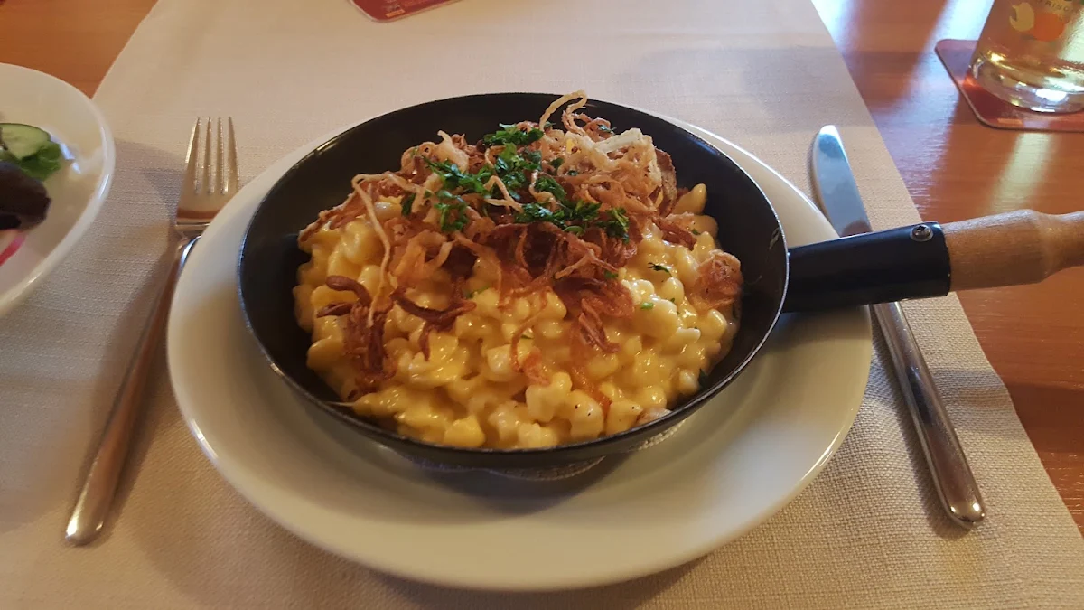 Käsespätzle Mit Zwiebeln