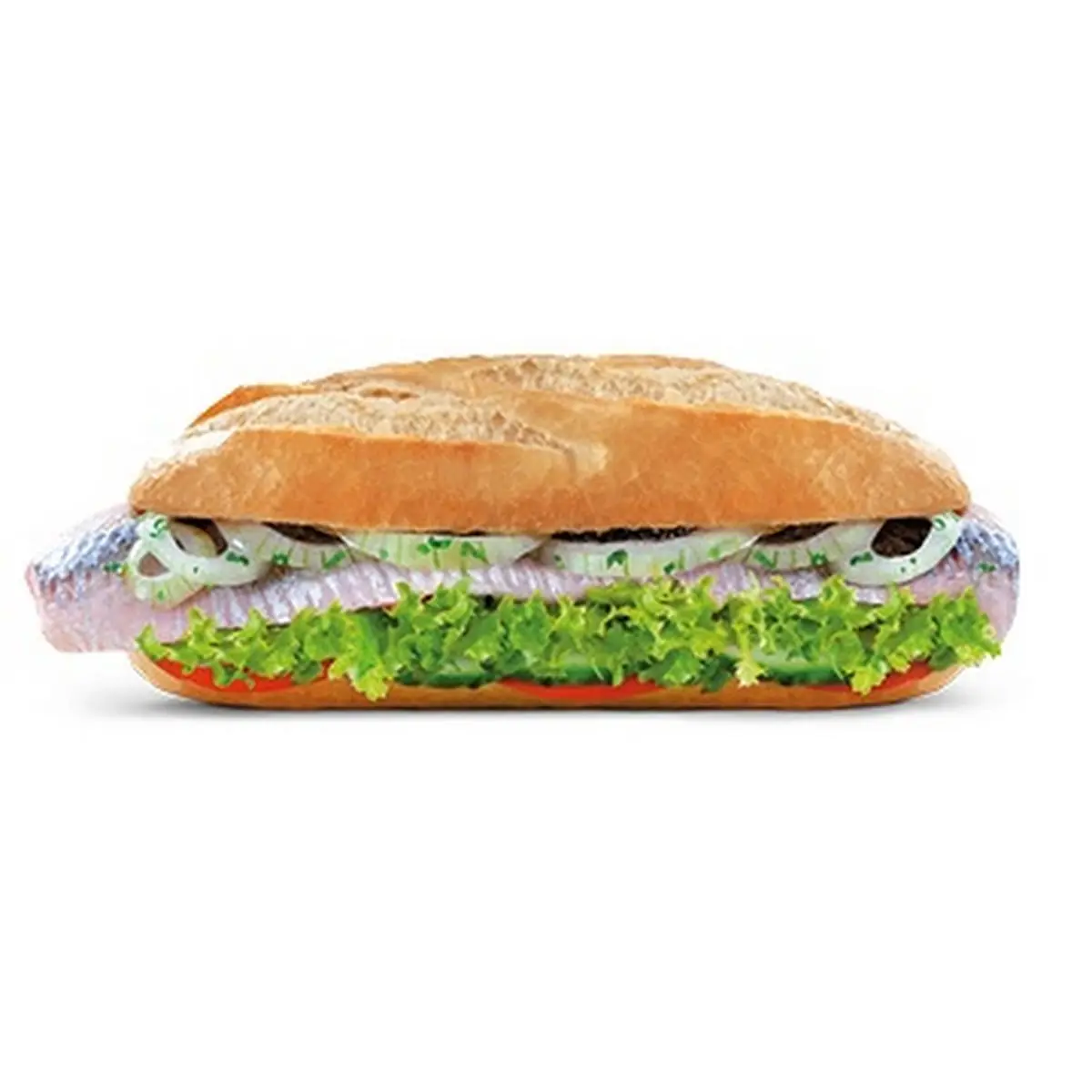 Matjes-baguette