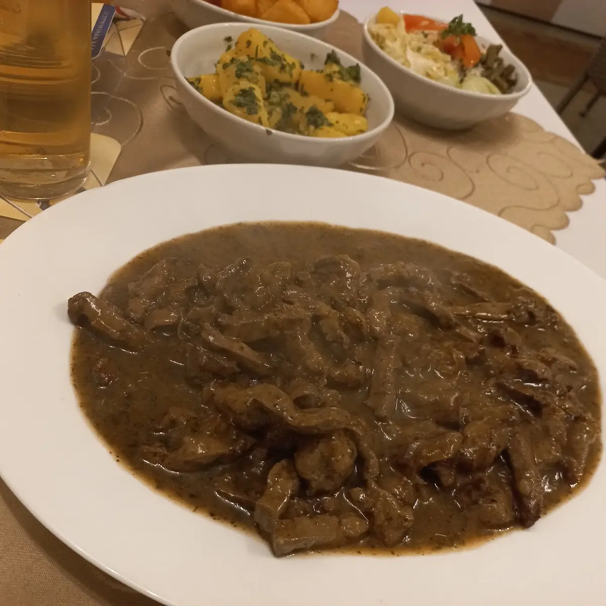 Geröstete Leber