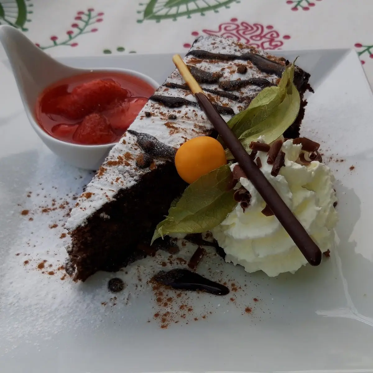Mohntorte Spitze