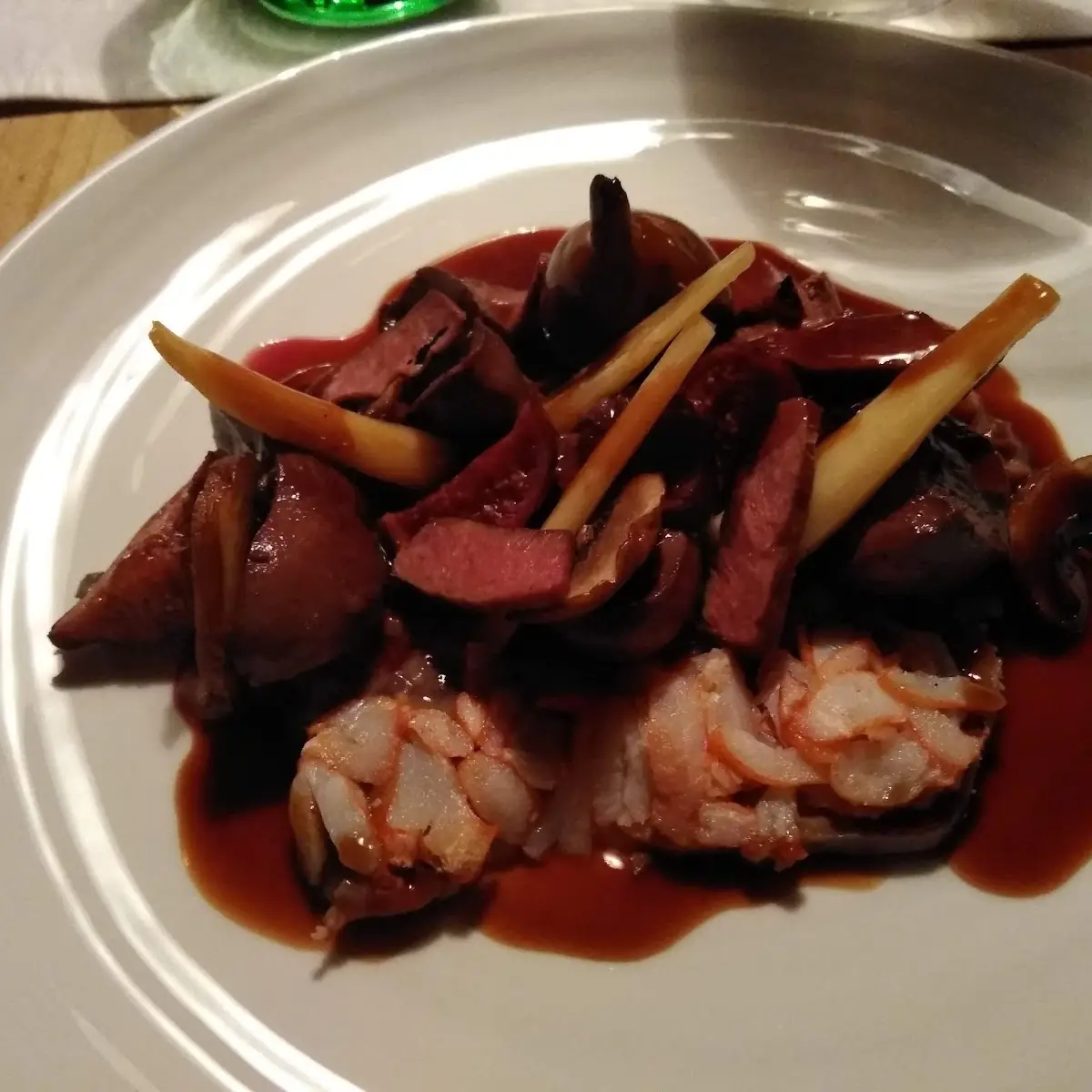 Lamm Gemüse Und Knöderl