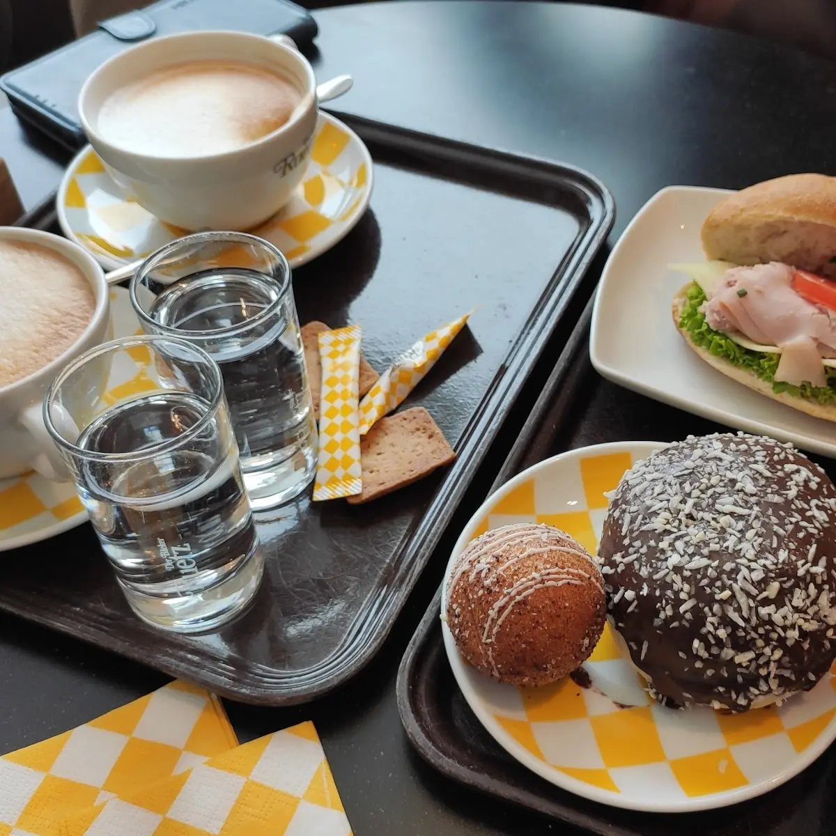 Sandwiche Mohnstrudel Kokosberliner