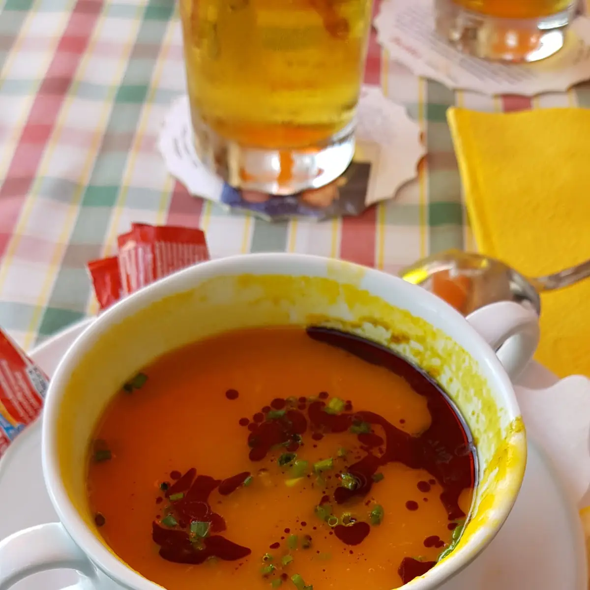 Kurbissuppe