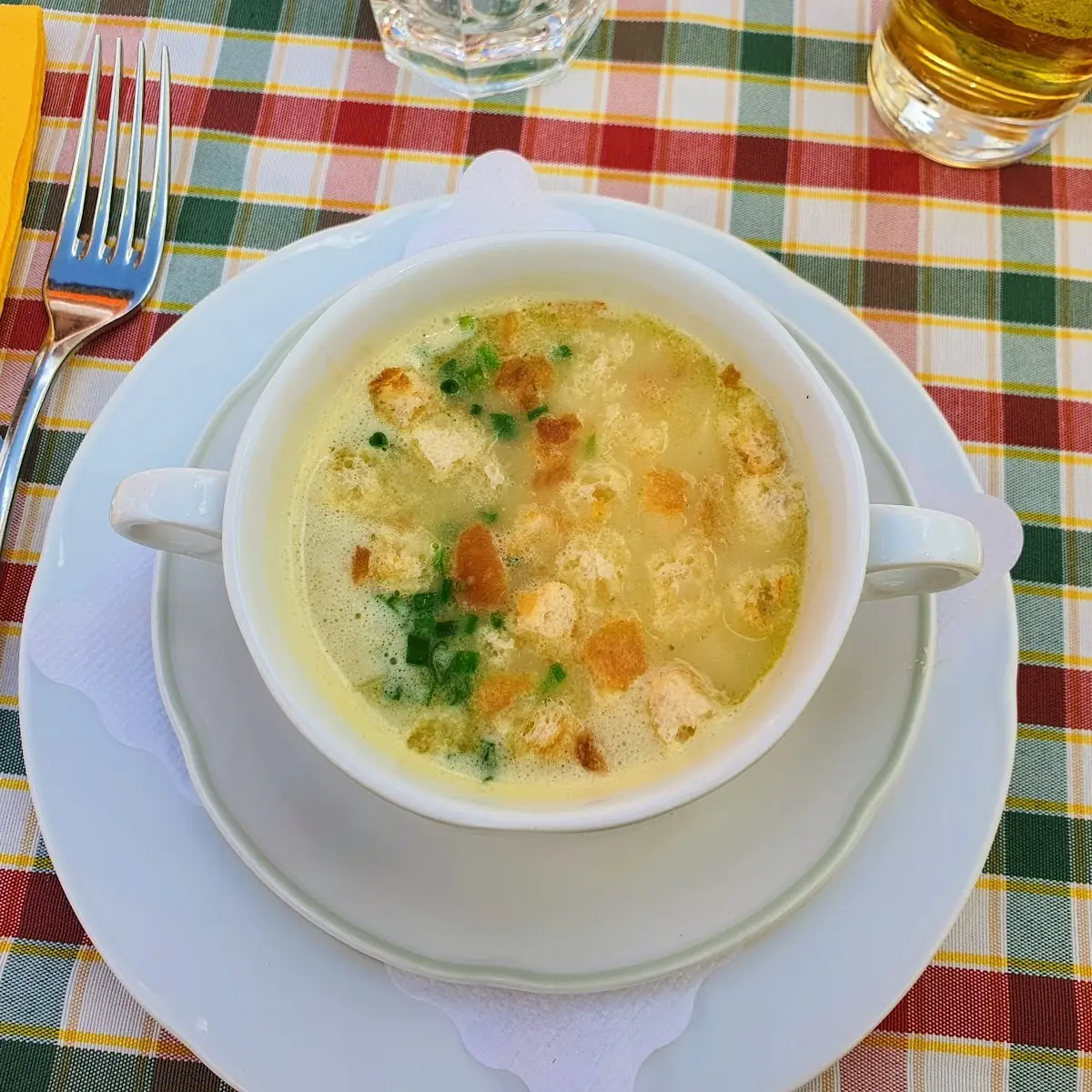 Spargelsuppe