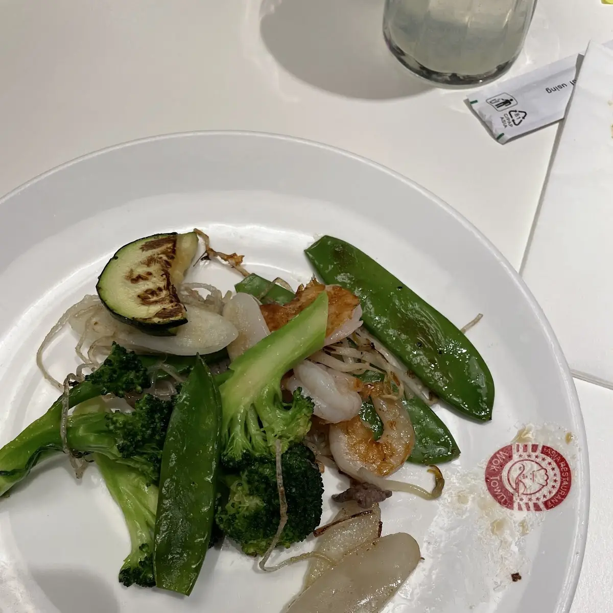 Fisch Mit Garnelen Und Gemüse