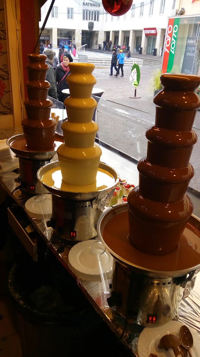 Espresso and Chocolate Fountain