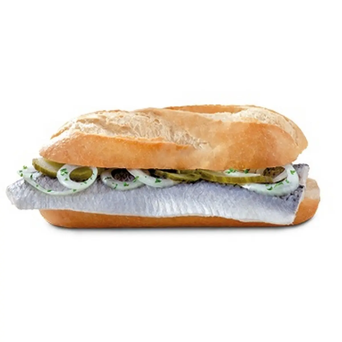 Matjes-baguette