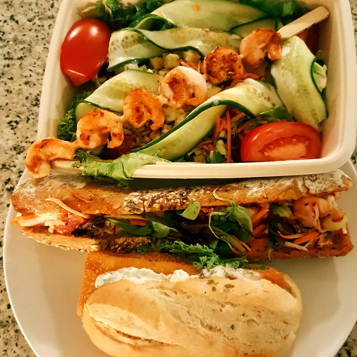 Shrimp Baguette