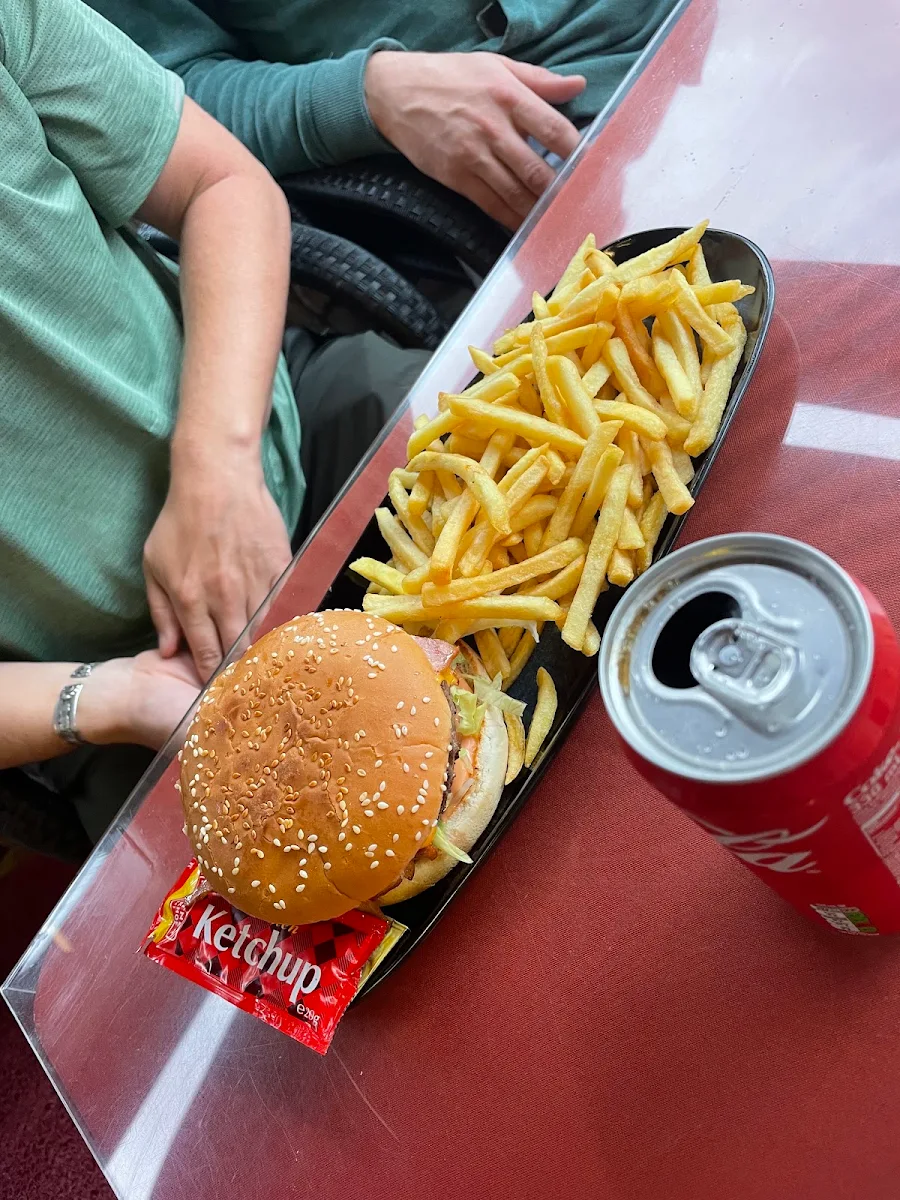 Burger with Fries