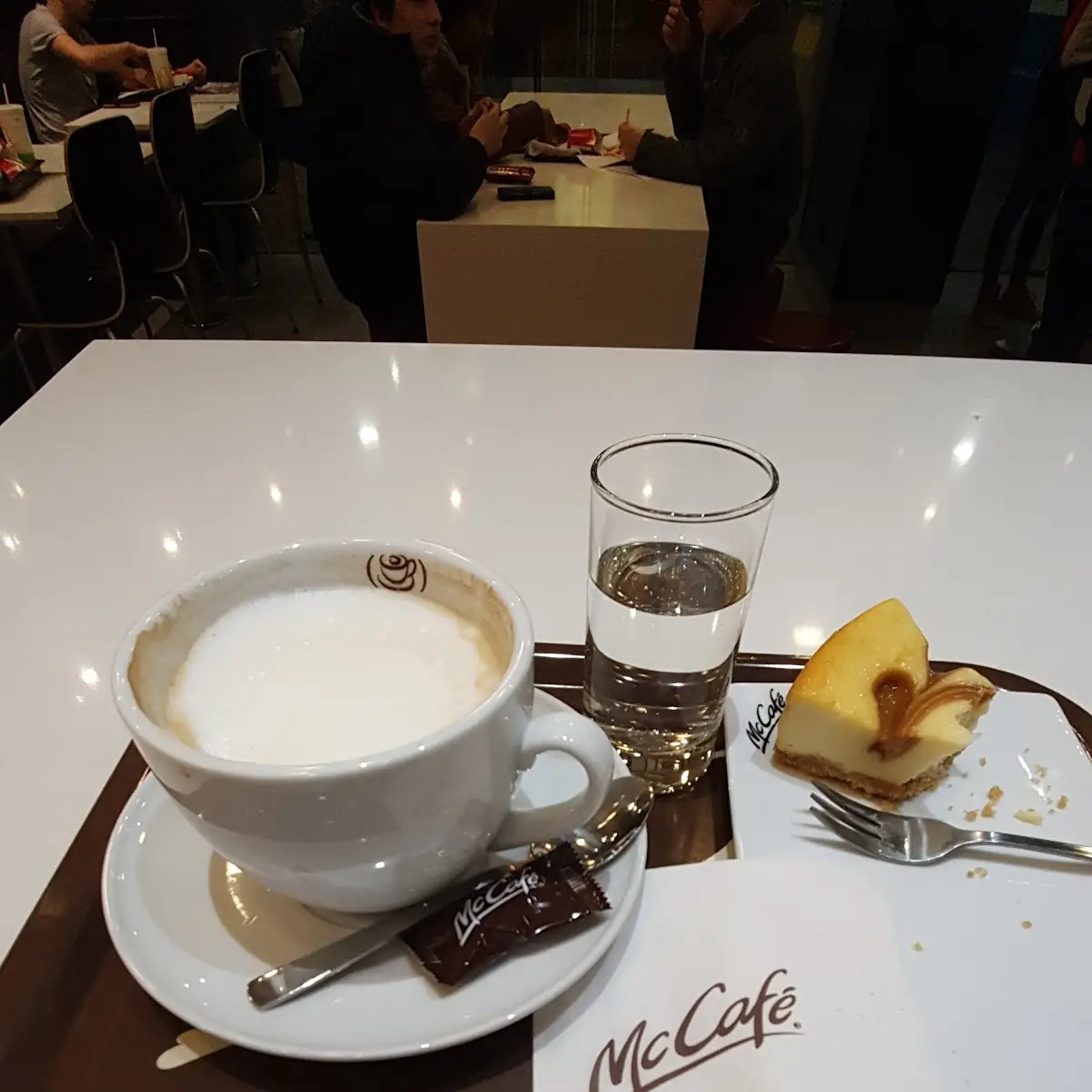 Cappuccino Und Kuchen