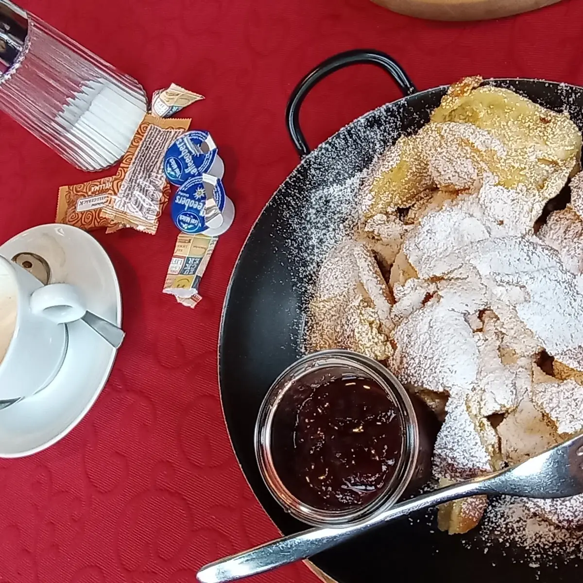 Kaiserschmarrn Mit Apfelmus