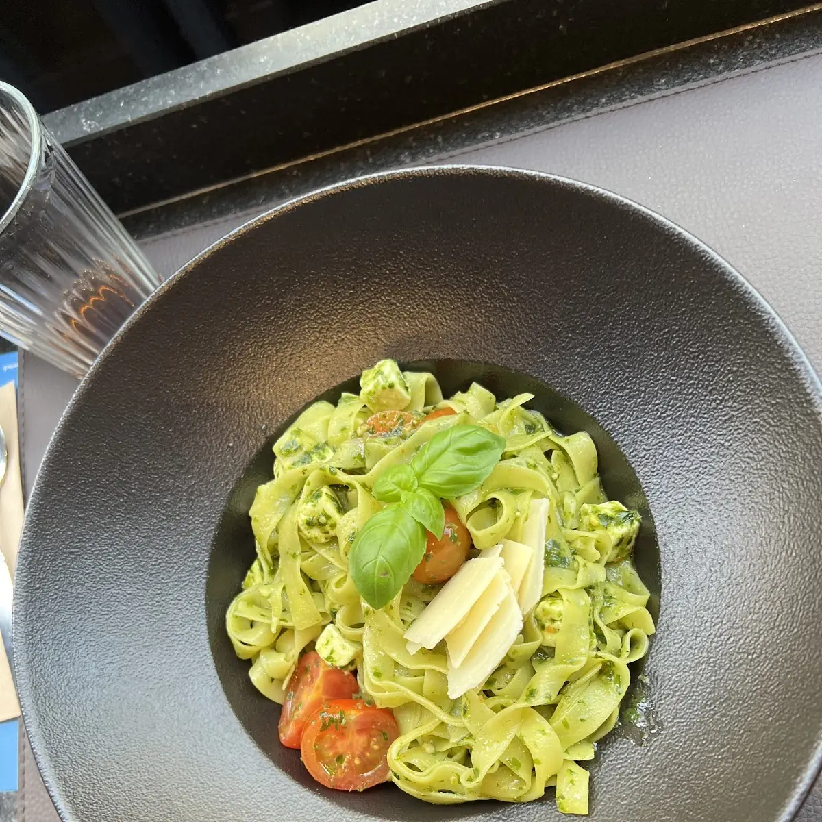 Fusilli With Pesto Alla Genovese
