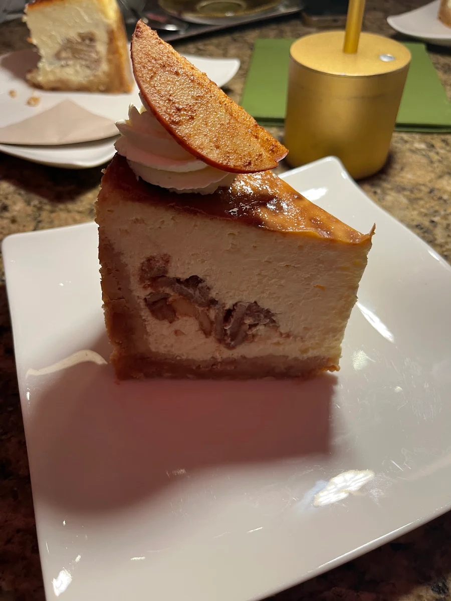 Apple Cheesecake Slice