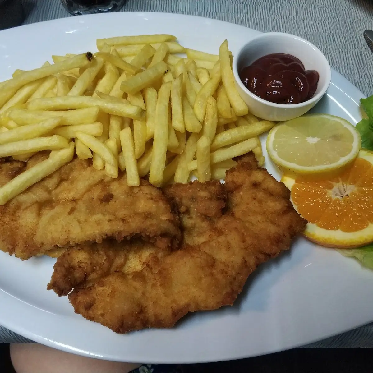 Gebackenes Schnitzel