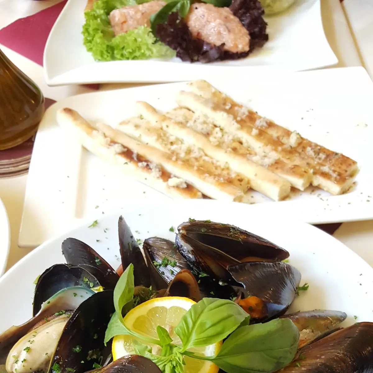 Miesmuscheln In Weißwein-sauce