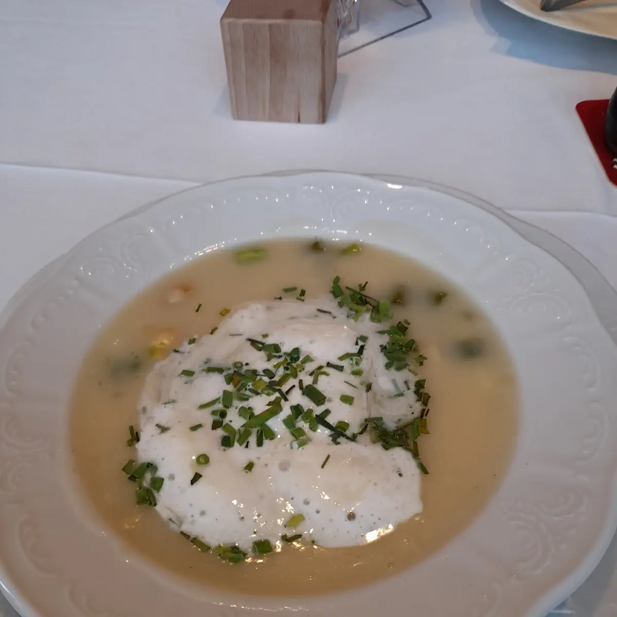Spargelcremesuppe