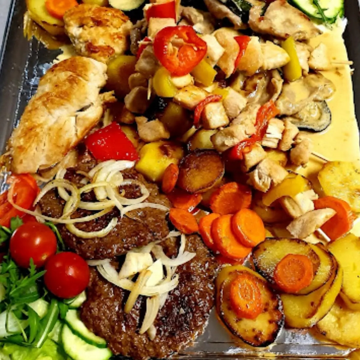 Gegrilltes Gemüse