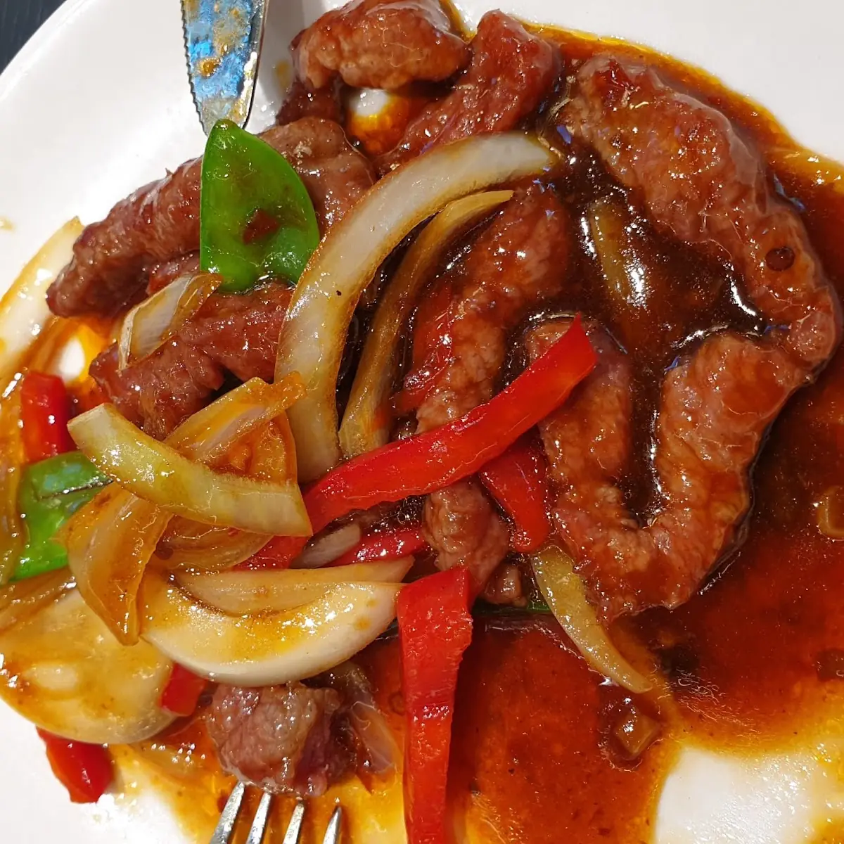 Schwarzer Pfeffer Rindfleisch