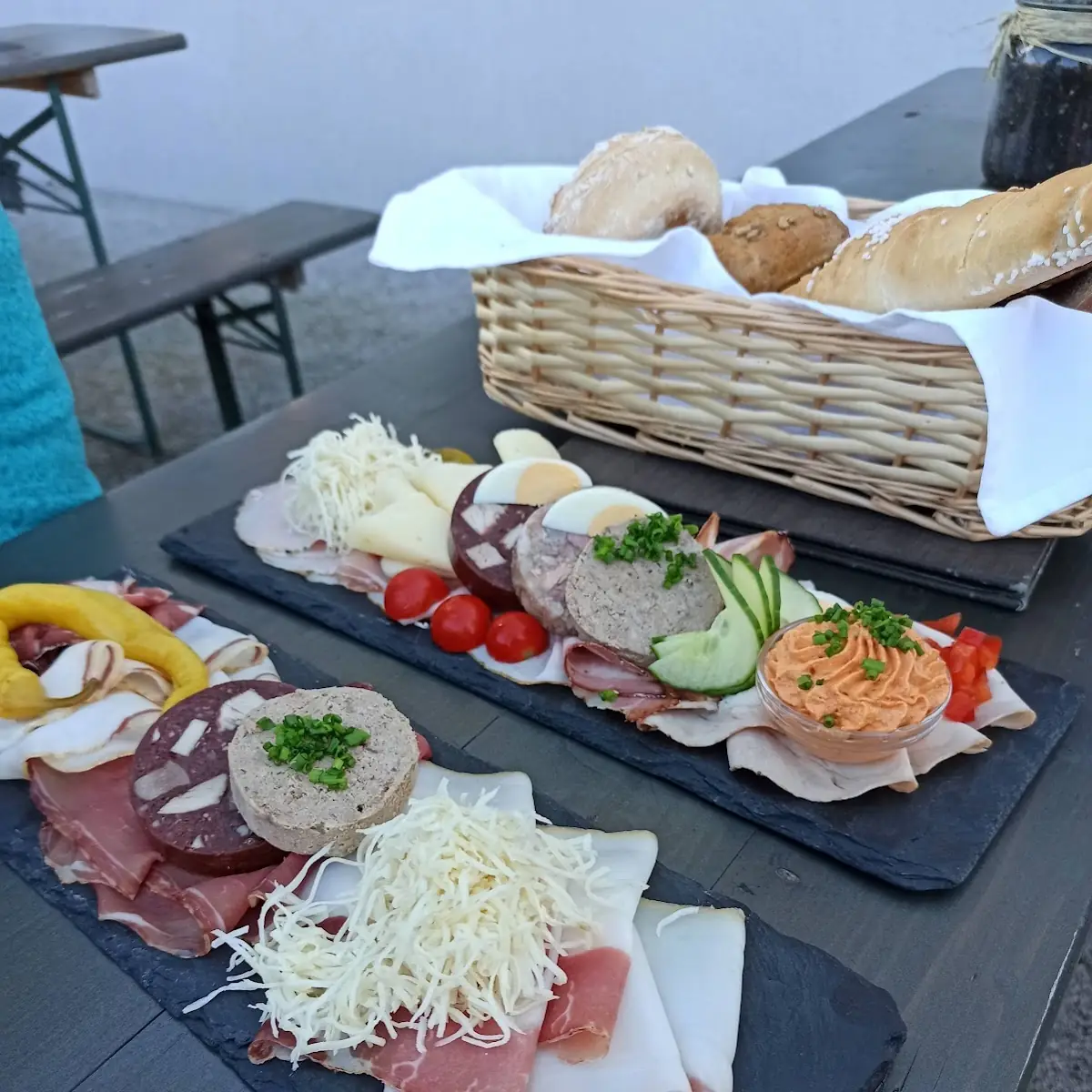 Gemischte Platte Mangalitza Platte