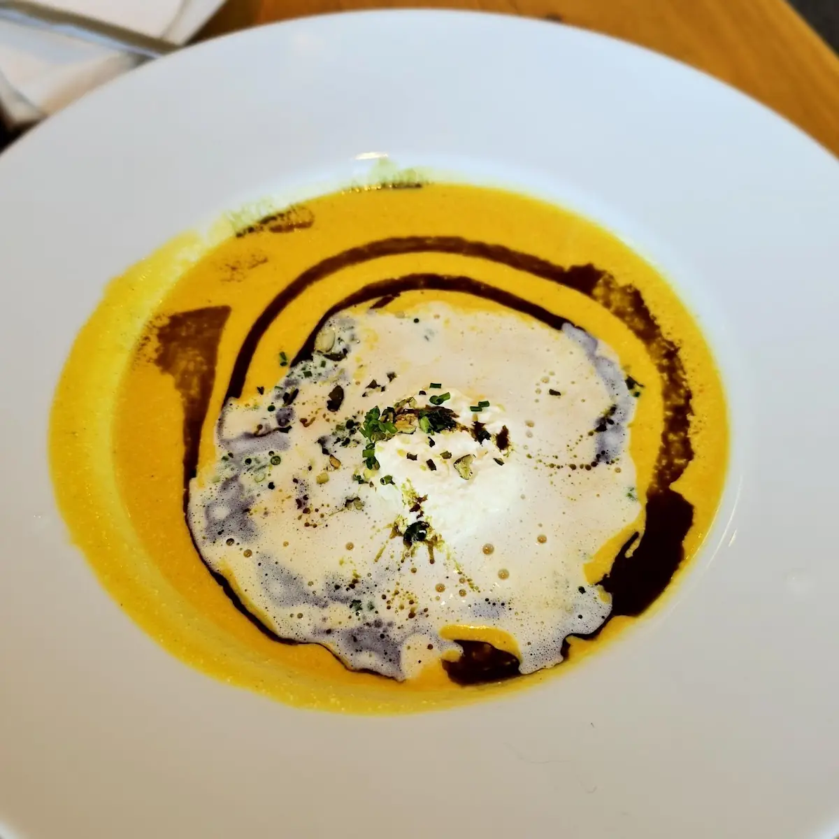 Kürbiscremesuppe