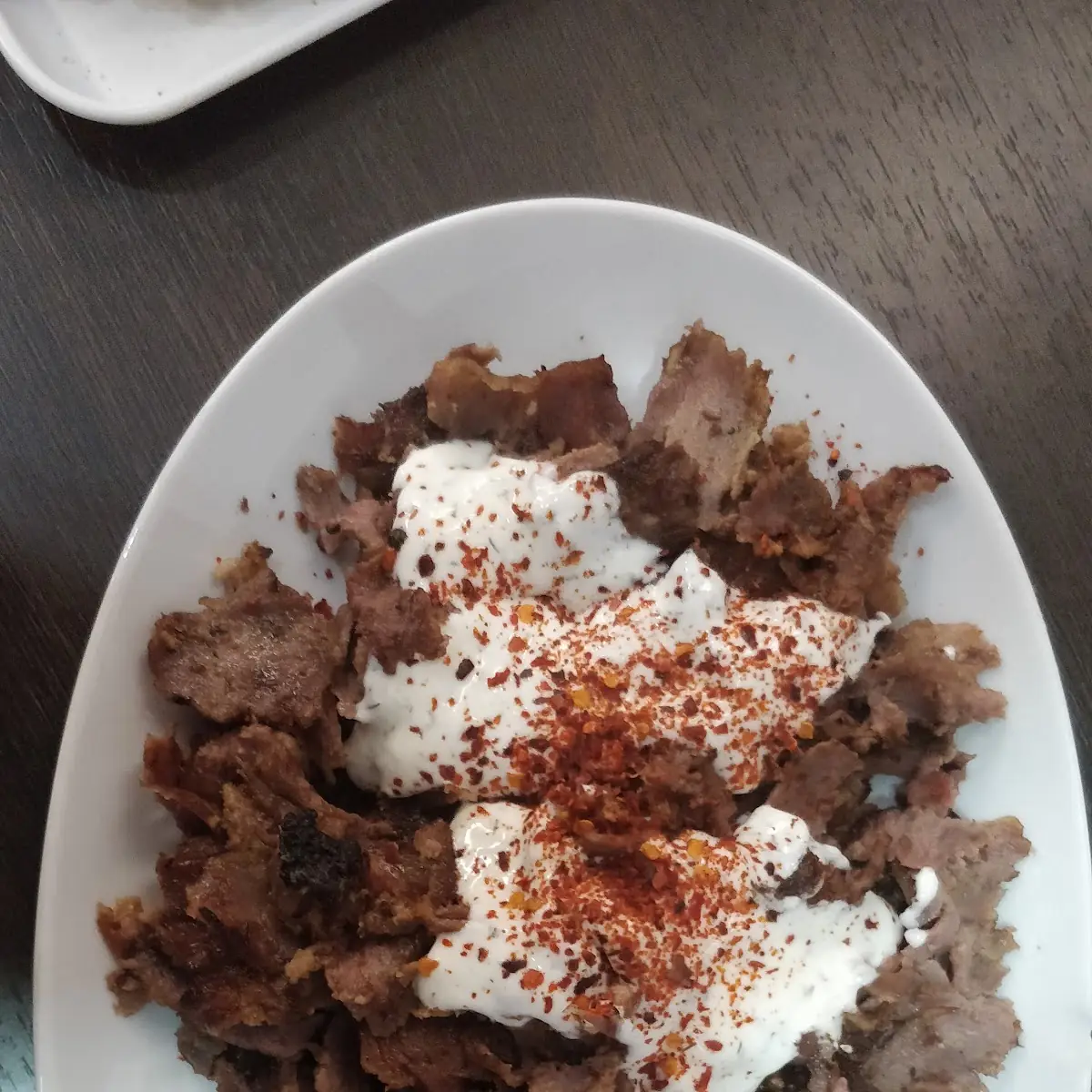 Kebab Teller Pute