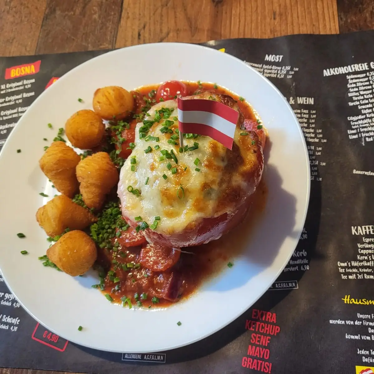 Kern's Gefüllte Paprika Gratiniert