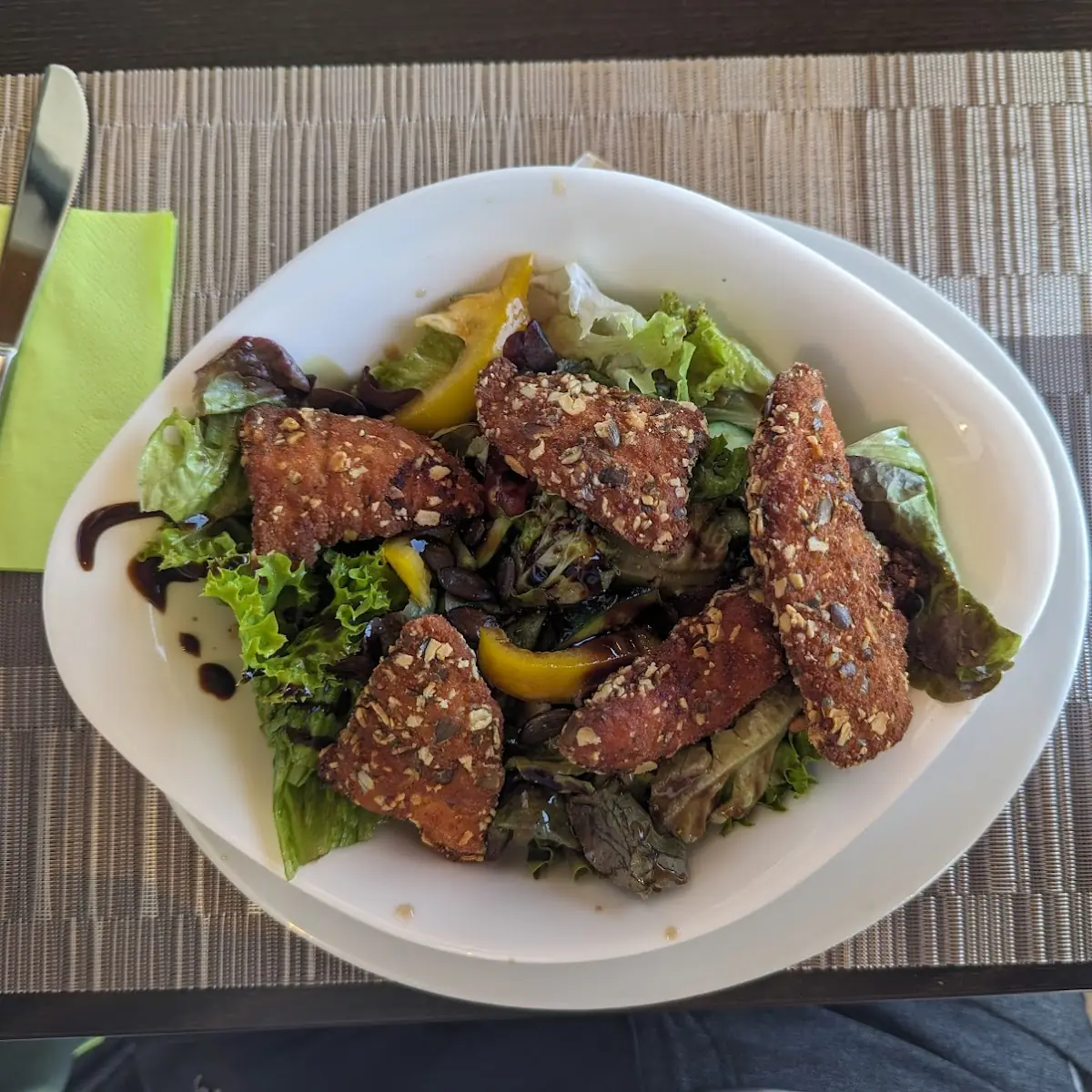 Backhendlsalat