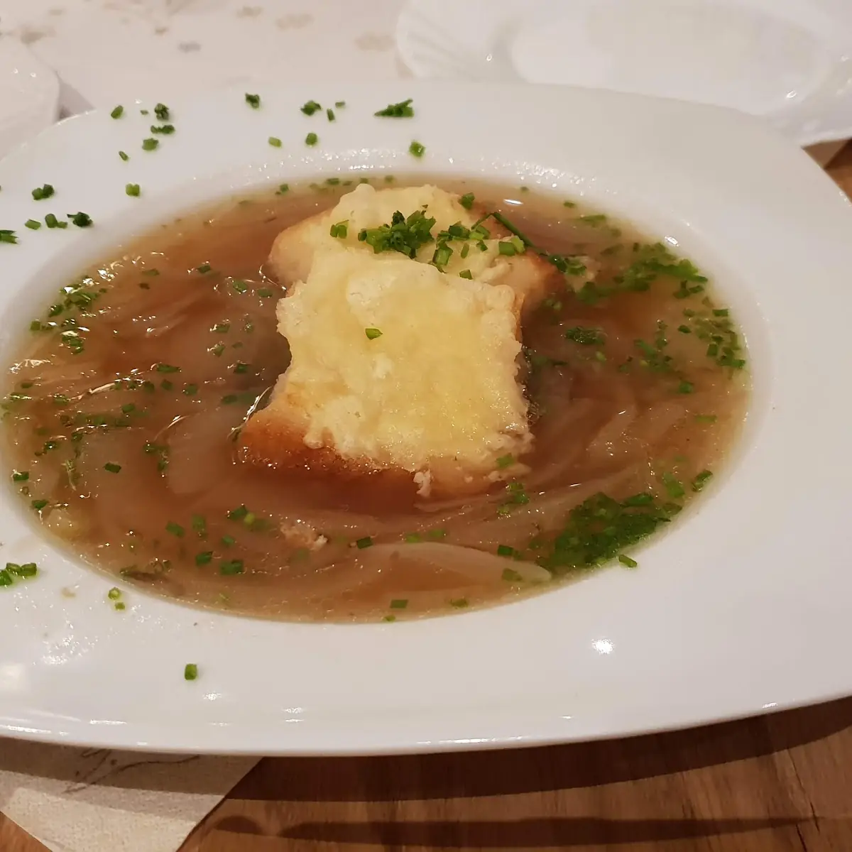 Französische Zwiebelsuppe