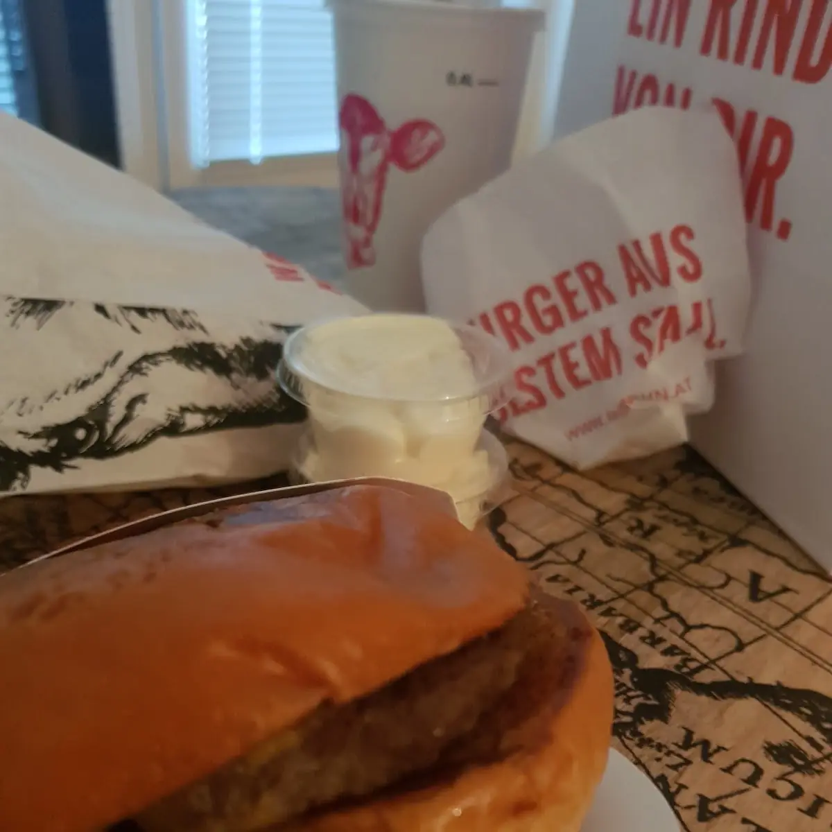Burger Mit Fritten