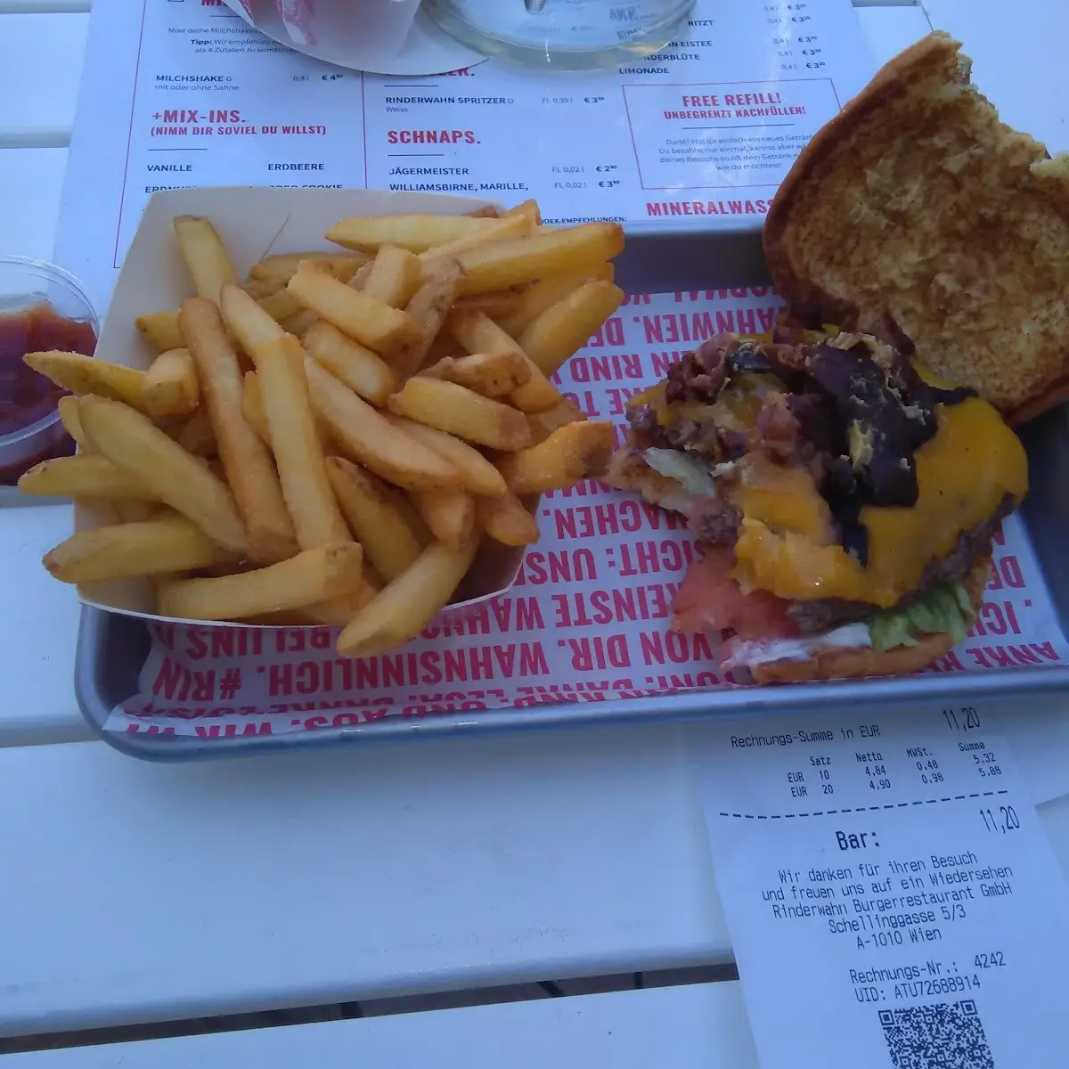 Burger Pommes