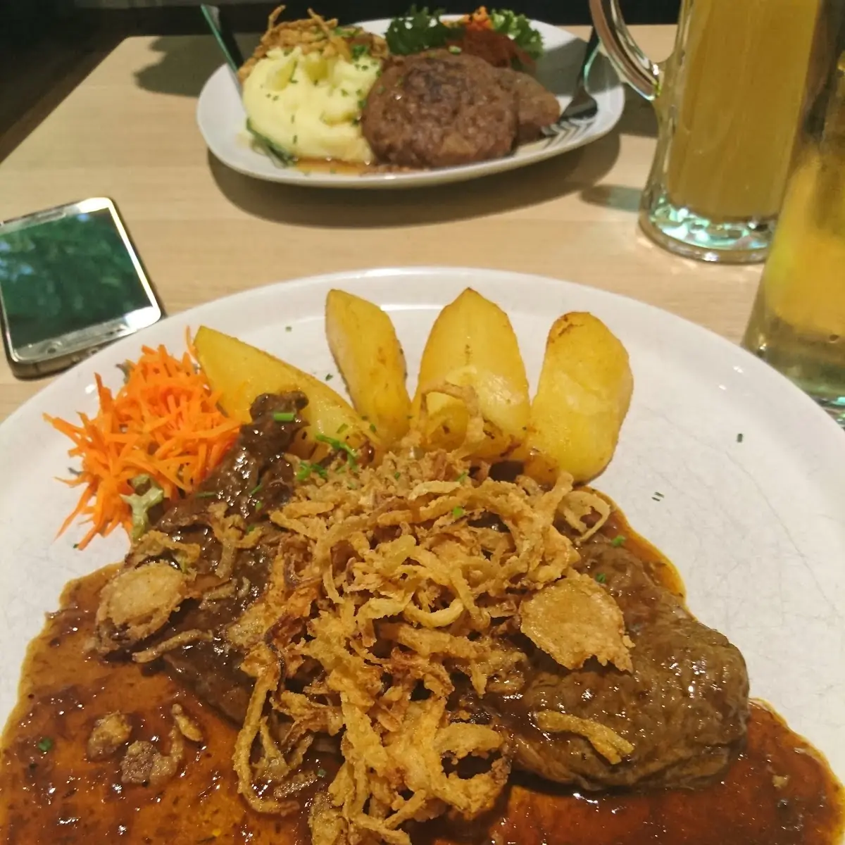 Zwiebelrostbraten