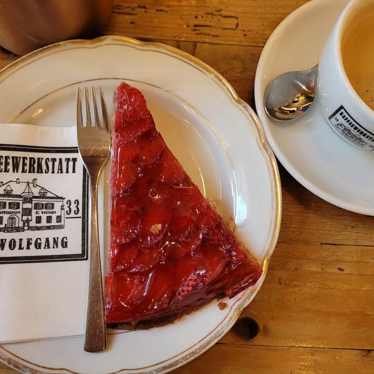 Haferflockenkuchen Mit Erdbeeren -vegan