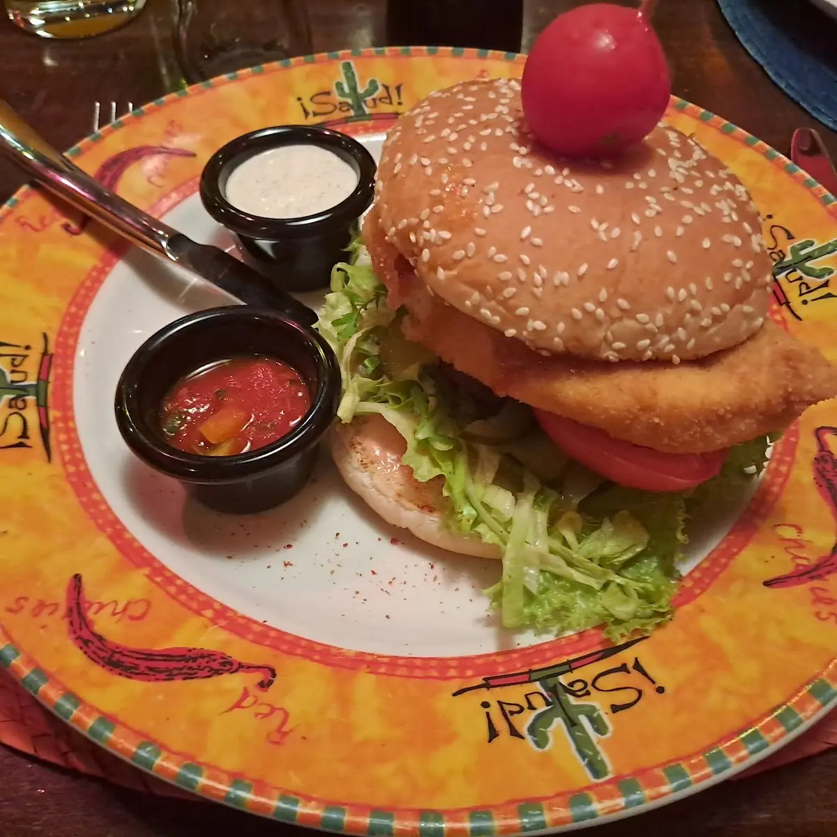 Crispy Chicken Burger