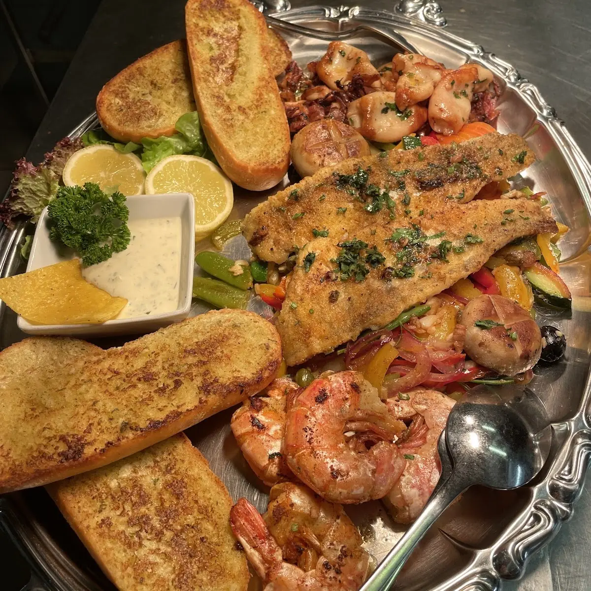 Gemischte Fischplatte Für 2