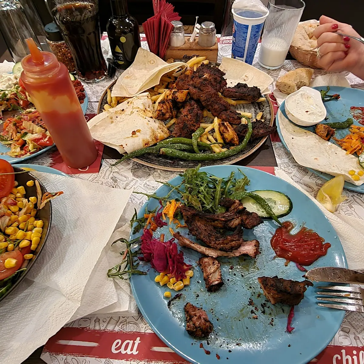 Grillplatte Vorspeiseteller