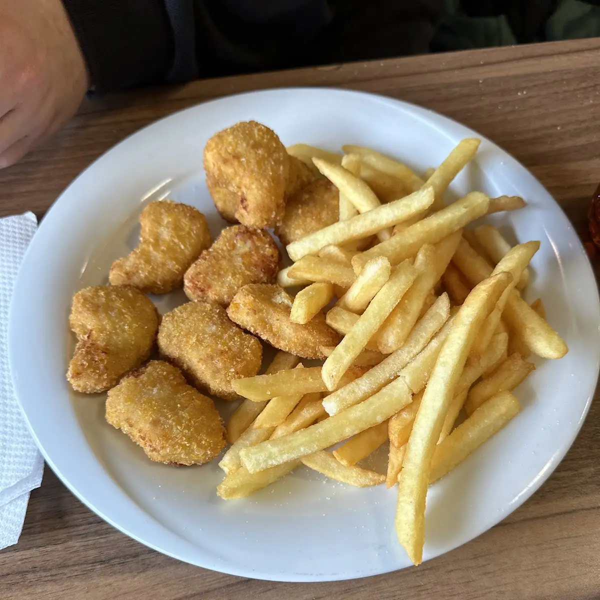 Spicy Chicken Burger Menü
