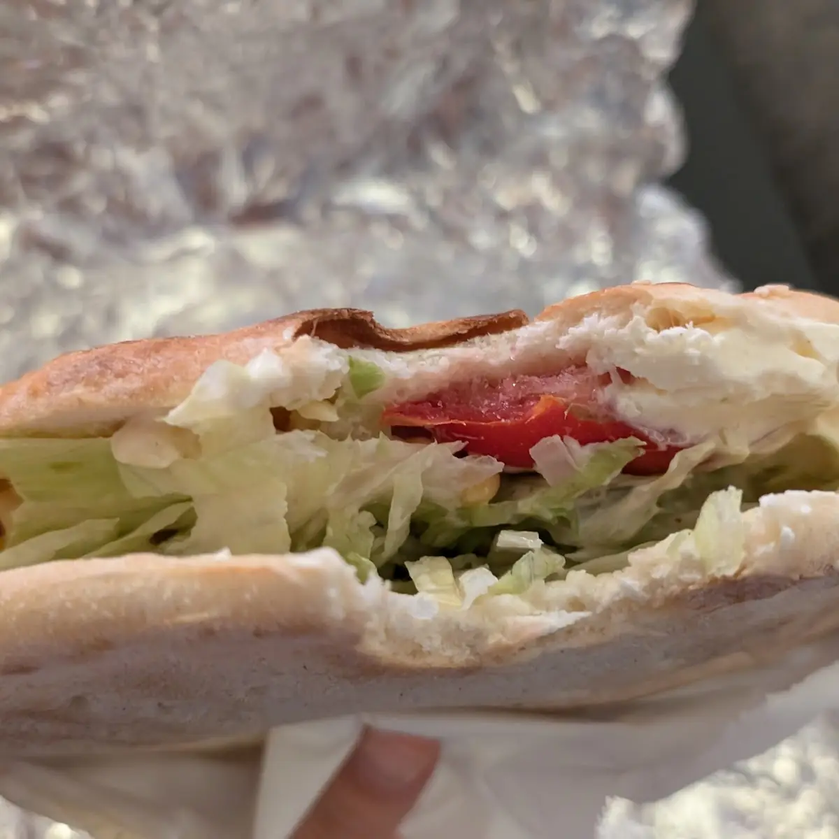 Vegetarisches Döner