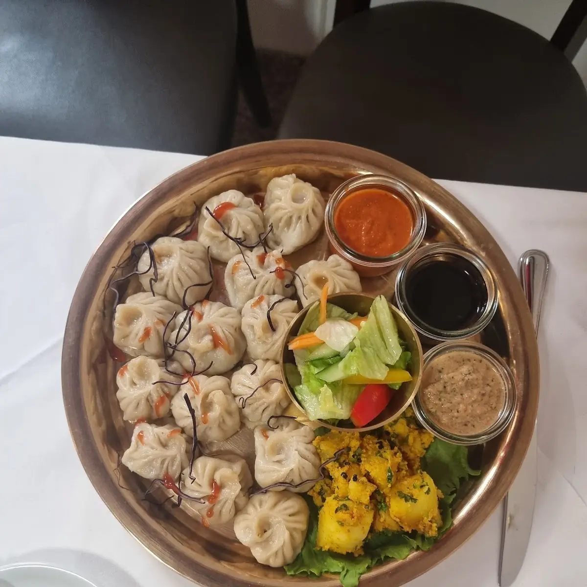 The Everest Special Momo Zhol Momo
