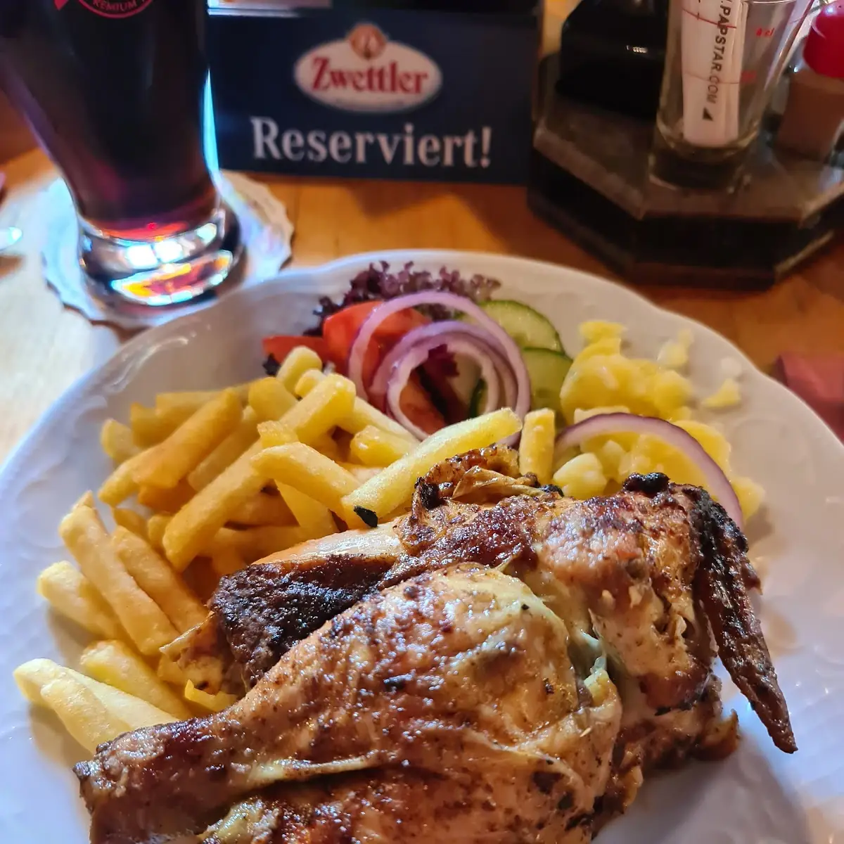 Grillhendel Mit Pommes