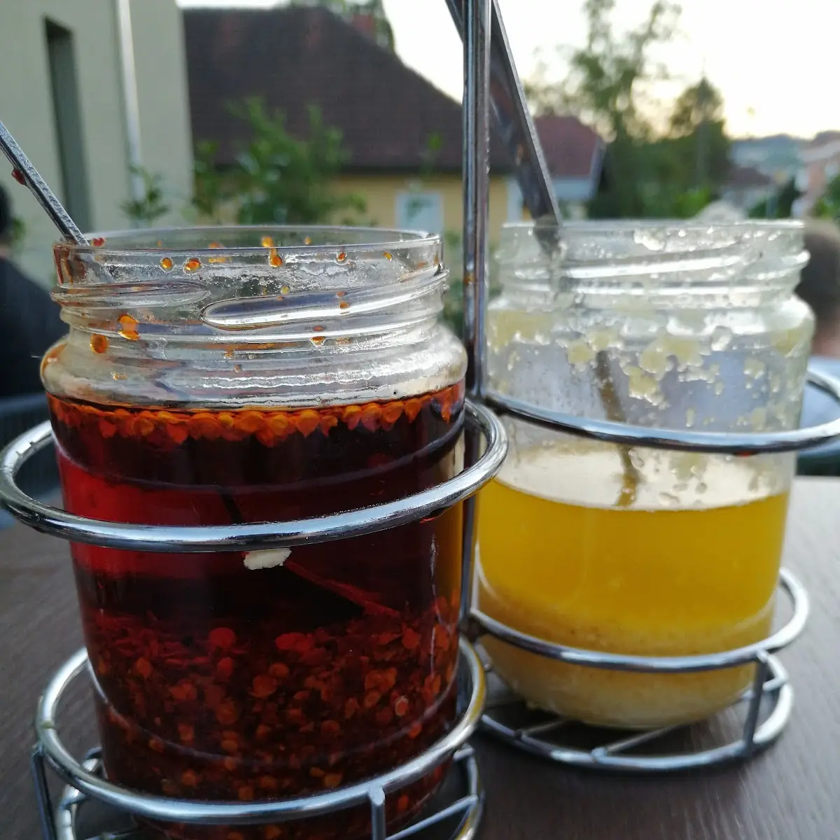 Chiliöl Knoblauchöl
