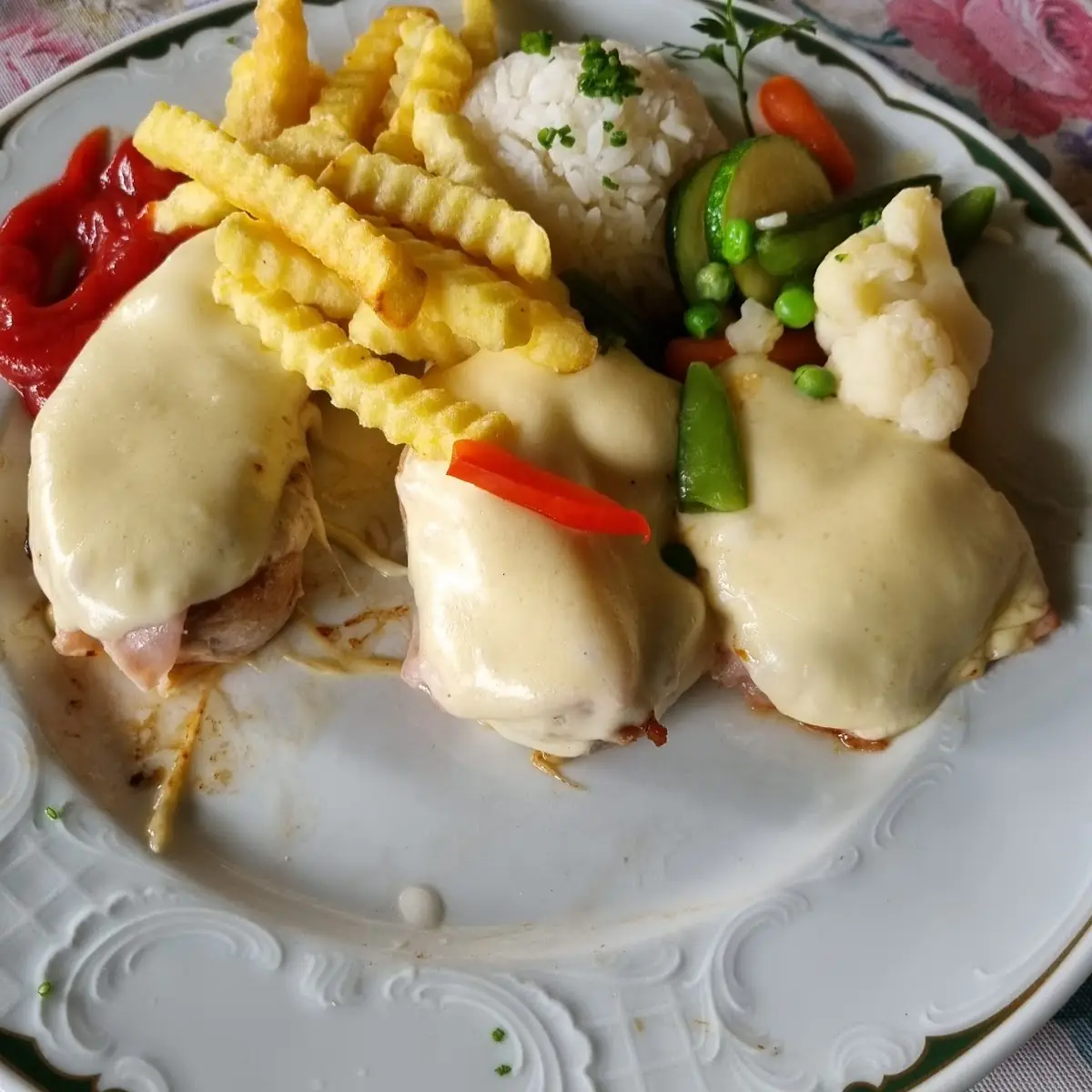 Schweinsmedaillons Überbacken