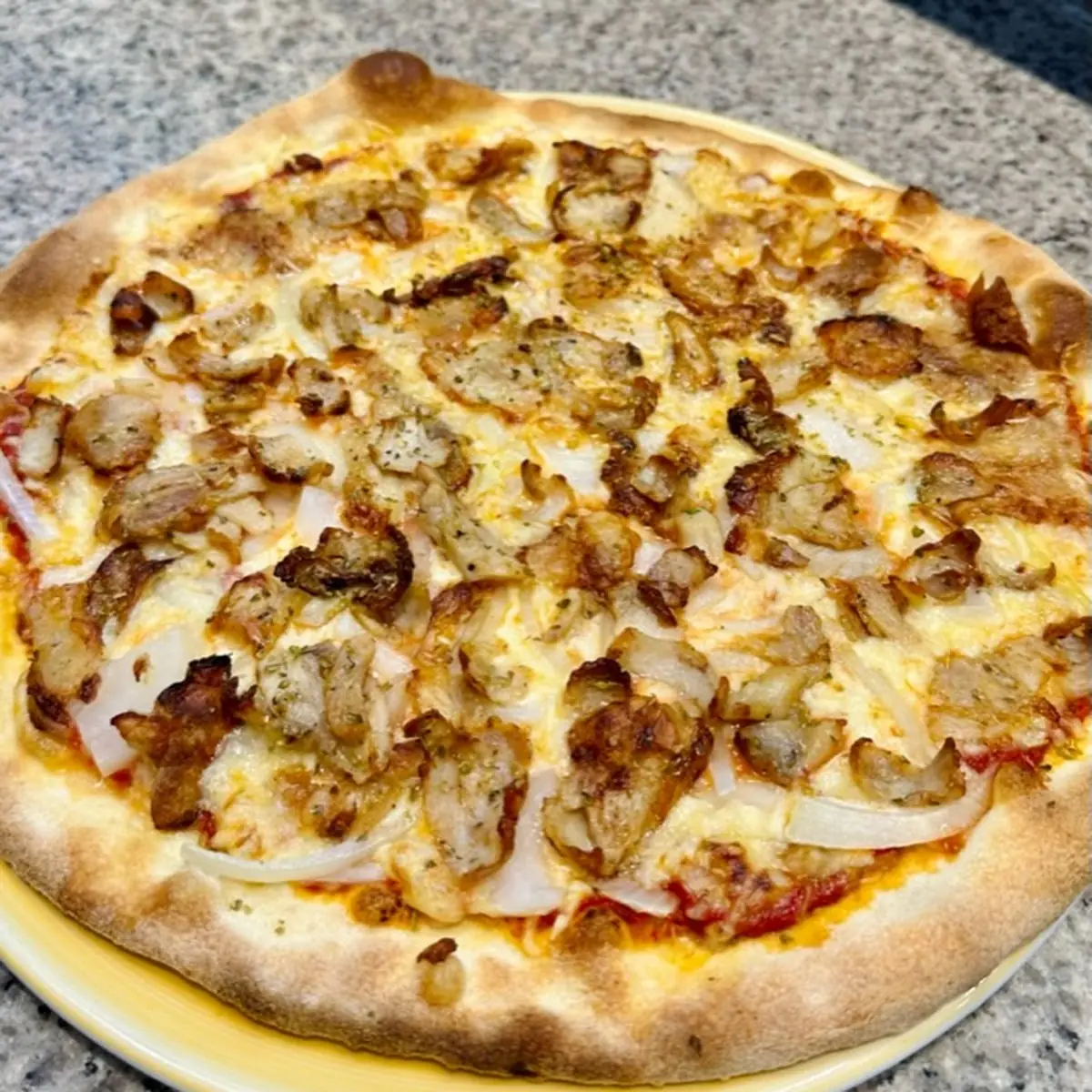 Chicken Kebab Pizza