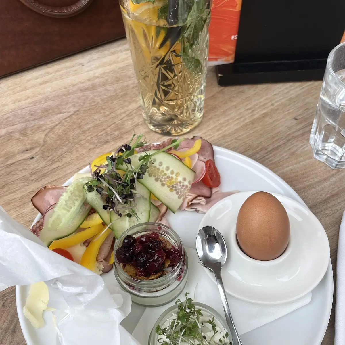 Weiches Ei Im Glas