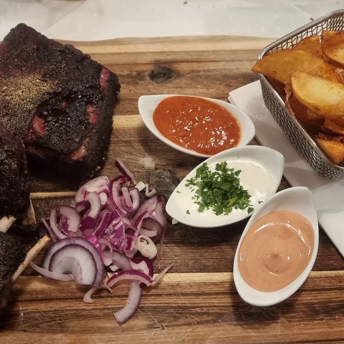 Wildschwein Spareribs