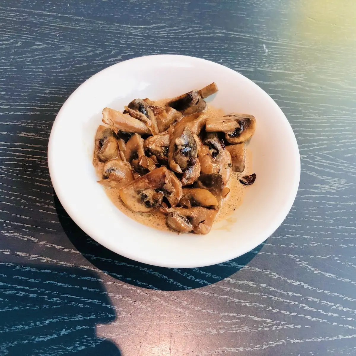 Champignons Mit Sahnesoße