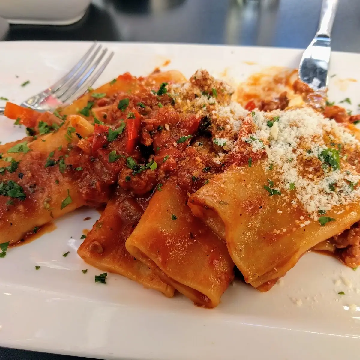 Paccheri Alla Salsiccia
