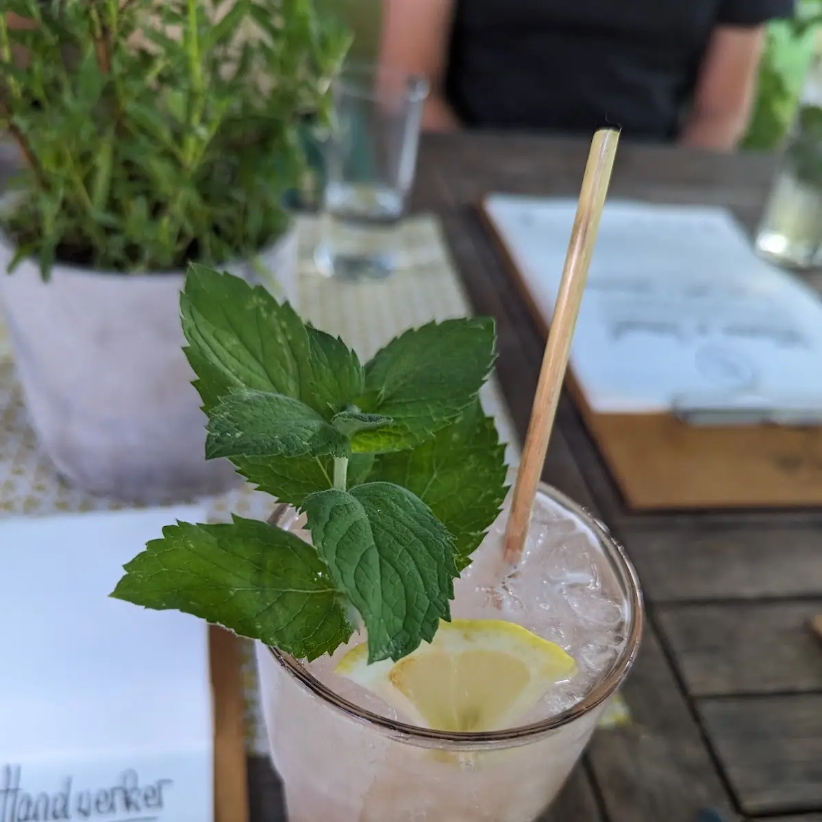 Rharber Gin Fizz