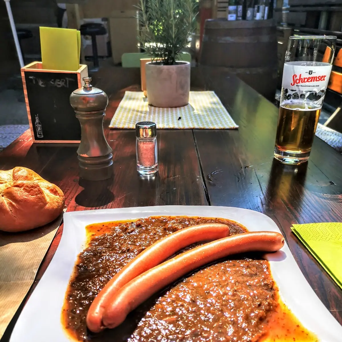 Würstel Mit Saft