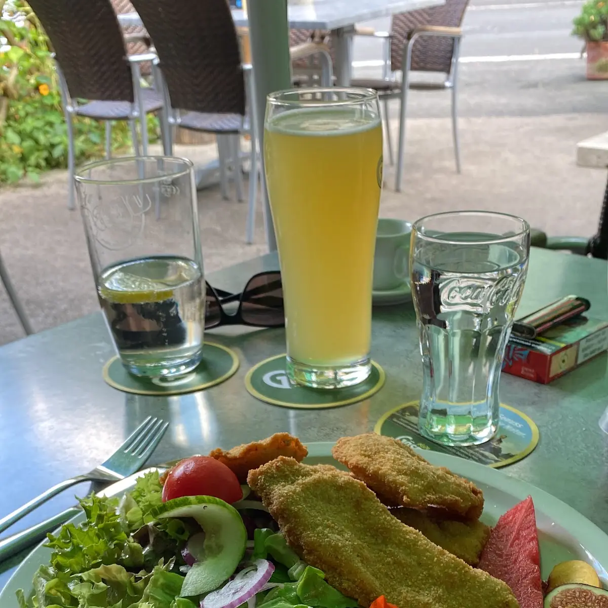 Backhendlsalat