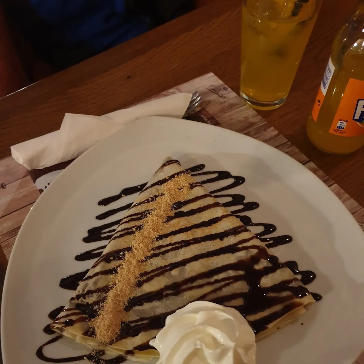 Palatschinken Nutella Plazma